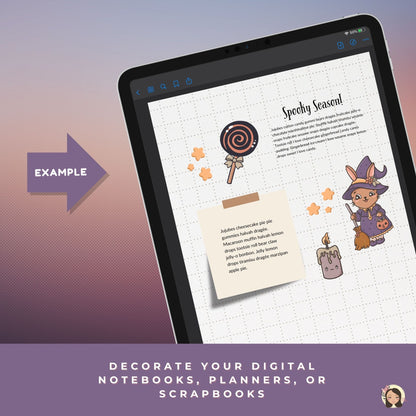Halloween Duo -Digital Stickers Bundle