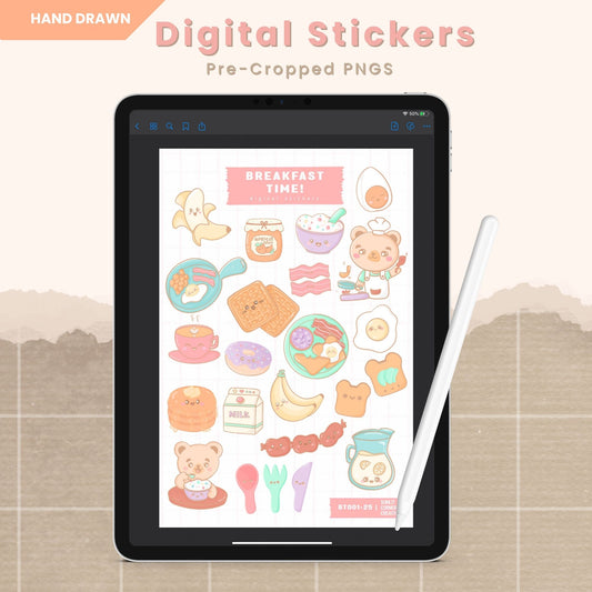 Breakfast Time! | Digital Stickers