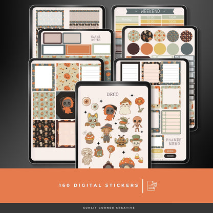 Halloween Duo -Digital Stickers Bundle