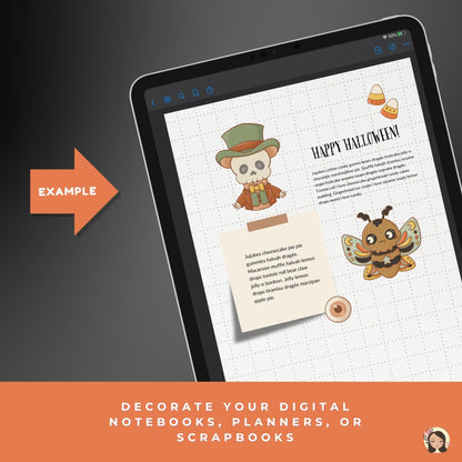 Halloween Duo -Digital Stickers Bundle