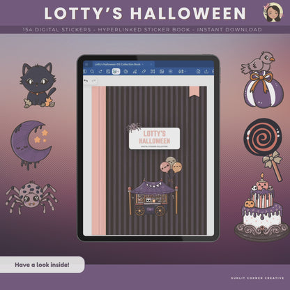 Halloween Duo -Digital Stickers Bundle