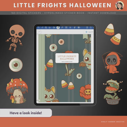 Halloween Duo -Digital Stickers Bundle